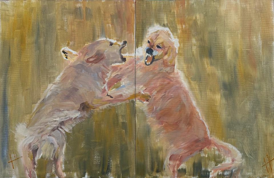 Painting of Golden Diptych