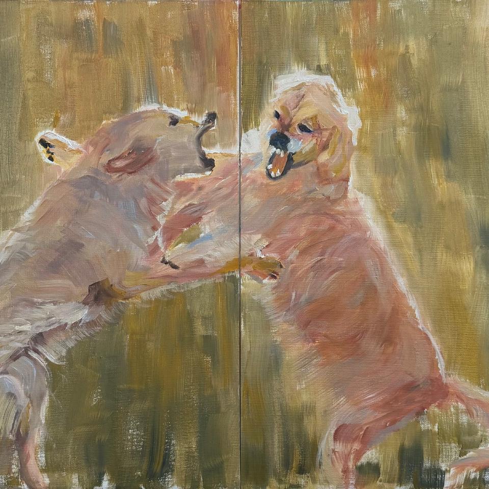 Painting of Golden Diptych