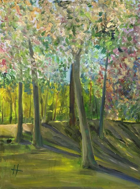 Painting of Moosemont Woods