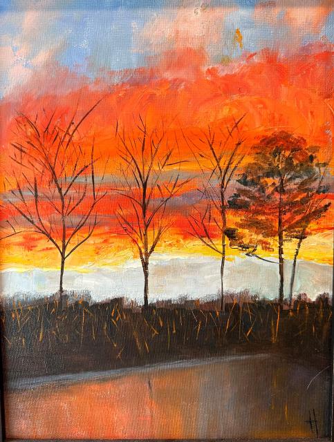 Painting of New Year's Day #1