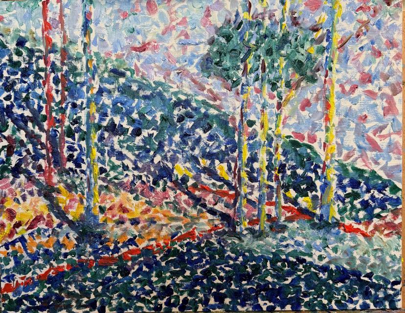 Painting of View from Side Porch